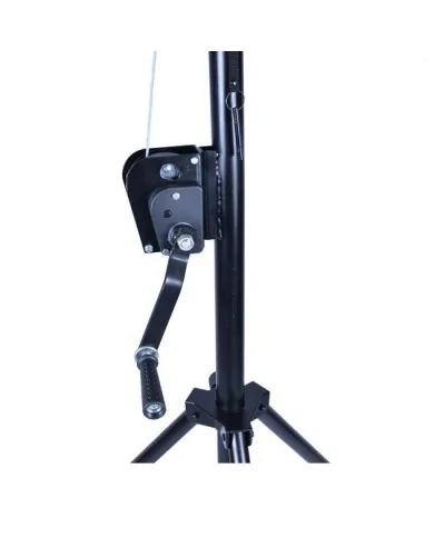 Stativo telescopico per luci e fari altezza massima 3.3 m arganello