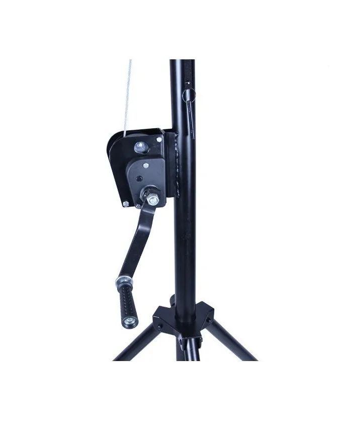 Stativo telescopico per luci e fari altezza massima 3.3 m arganello