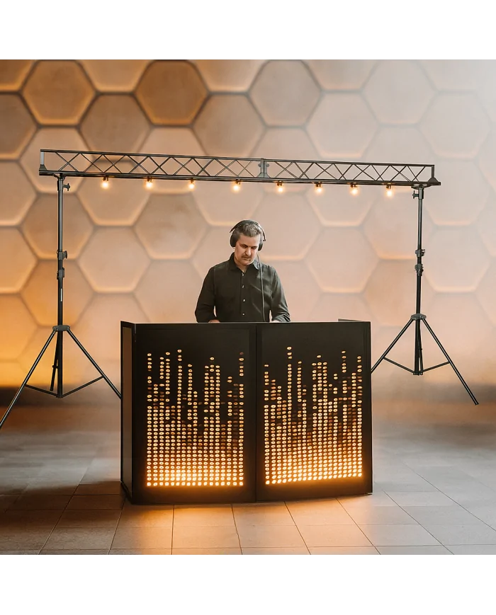 Americanina luci per dj set o piccoli spettacoli con luci e fari