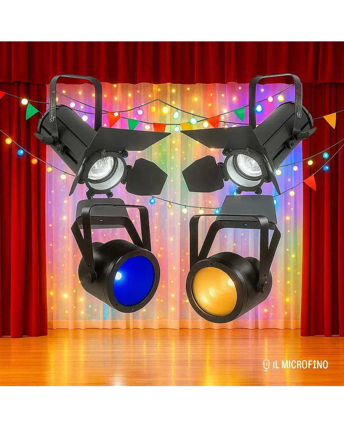 piccolo impianto luci teatro