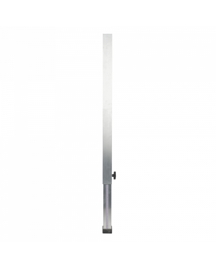 Palco alto fino a 180 cm con gamba telescopica modulabile e pedana modulare