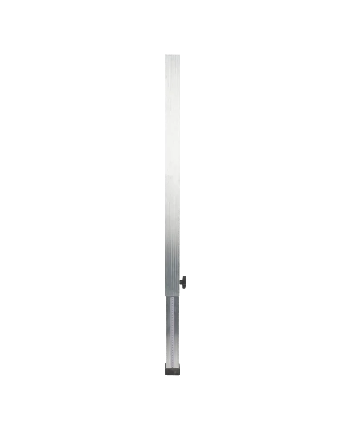 Palco alto fino a 180 cm con gamba telescopica modulabile e pedana modulare