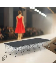 Pedana Palco a gamba pieghevole Mammoth Stage 1x1m