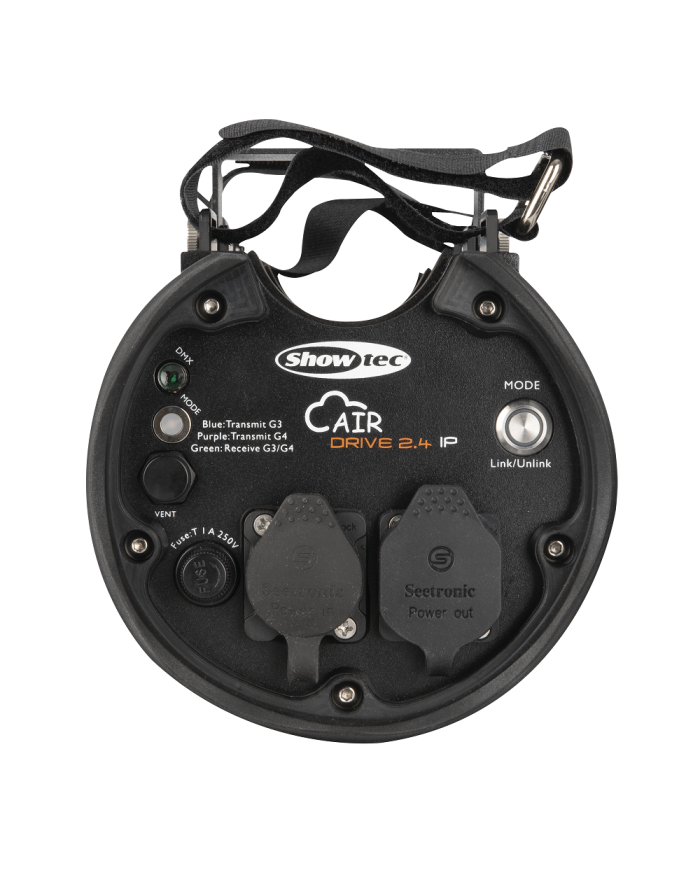 Trasmettitore-Ricevitore DMX Wireless AirDrive 2.4 IP, 3-pin XLR