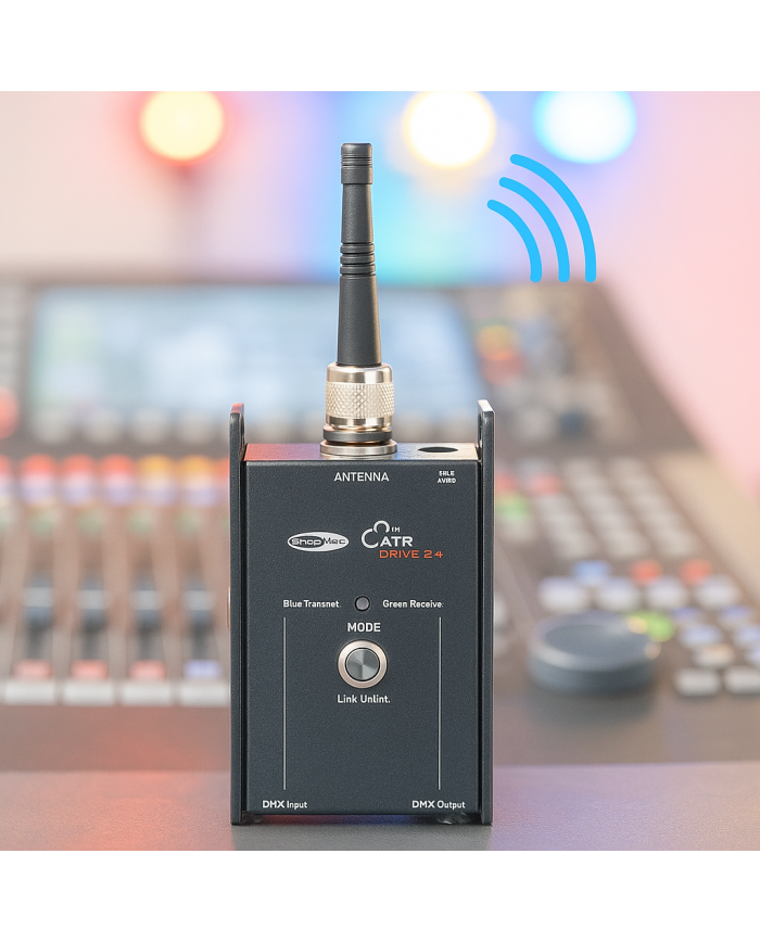 collegamento DMX wireless collegamento DMX wireless