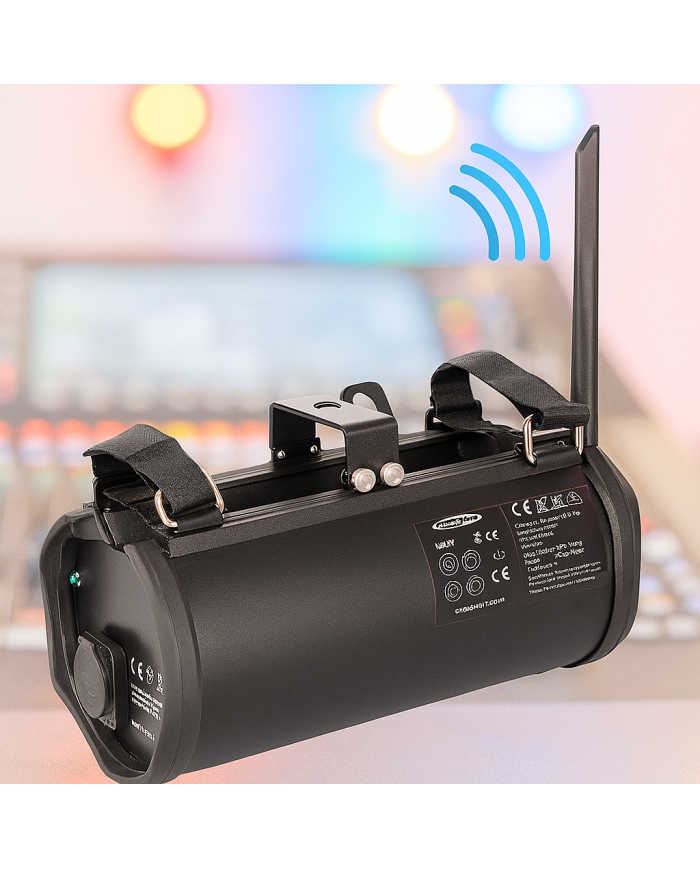 come avere fari DMX wireless