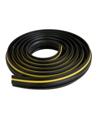 Pedana passacavo in gomma caricata, in rotolo lunghezza 6m