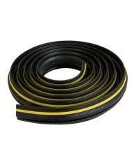 Pedana passacavo in gomma caricata, in rotolo lunghezza 6m