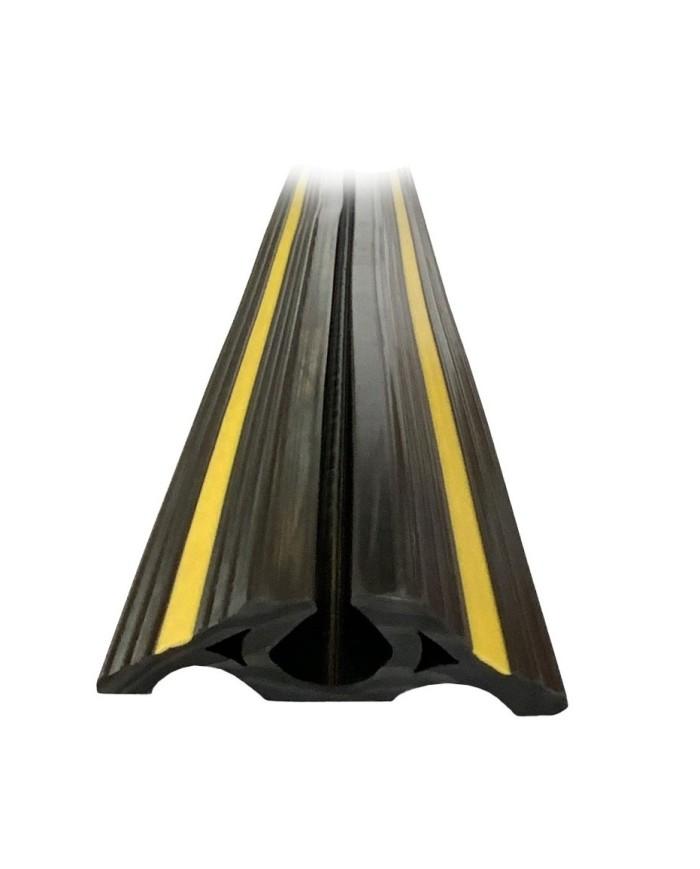 Canalina passaggio cavo in gomma caricata, in rotolo lunghezza 6m