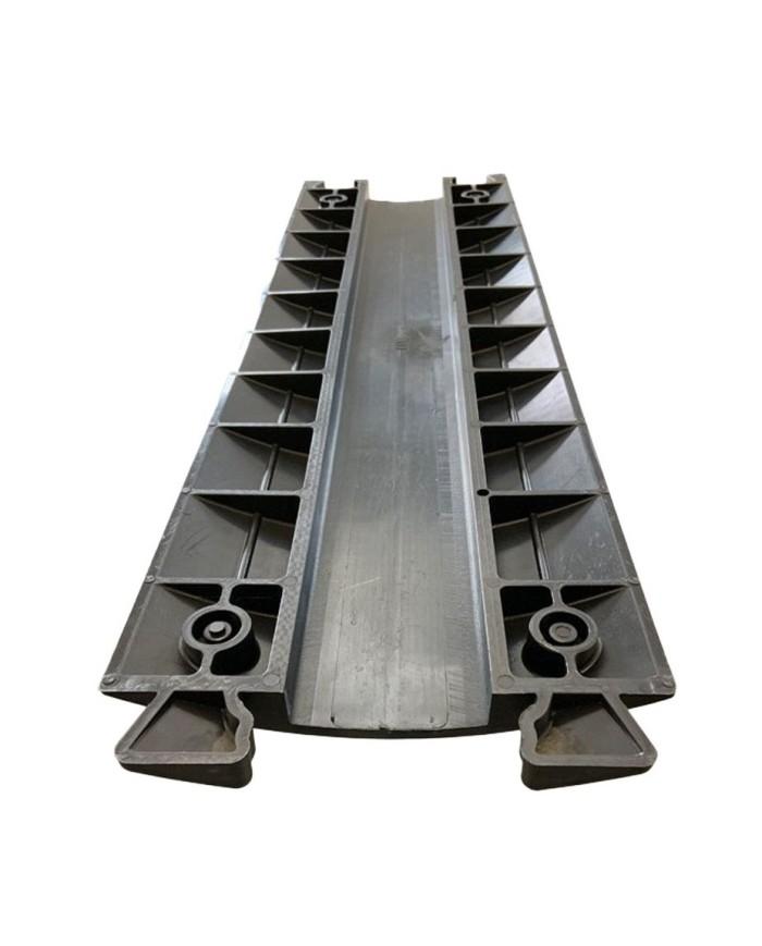 Pedana passacavo in gomma caricata certificati passaggio auto