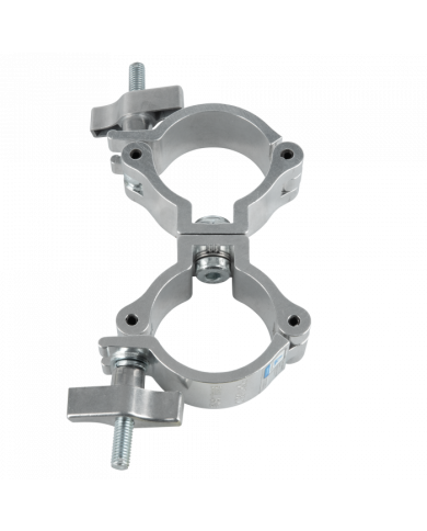 Clamp doppio: Accoppiatore girevole compatto per americana Clamp doppio: Accoppiatore girevole compatto per americana