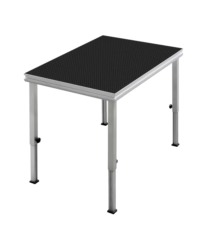 Piano praticabile altezza variabile. Come tavolato o palco modulare