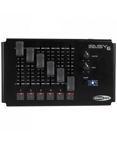 Il più semplice controller per luci DMX programmabile anche a batterie Il più semplice controller per luci DMX programmabile anche a batterie