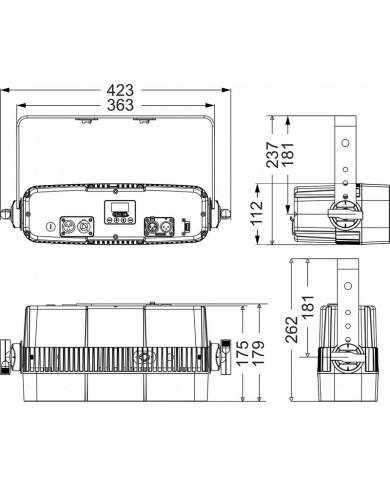 Illuminatore luce bianca teatro, mostre e fiere: anche per Emergenze