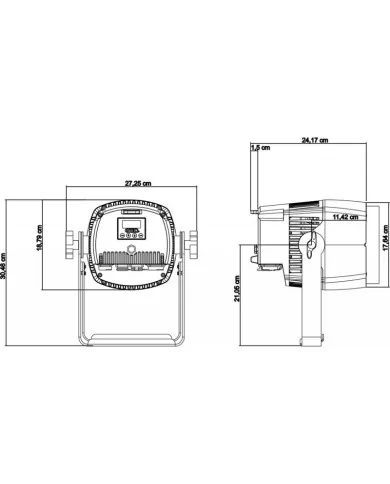 Potente Spot led pe applicazioni architettura installazioni permanenti