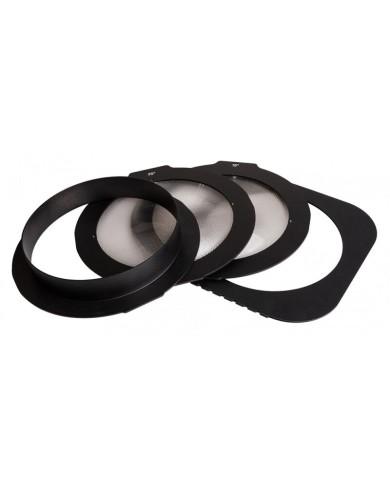 Potente proiettore IP65 per facciate, stand, spettacolo.LED RGB W 120