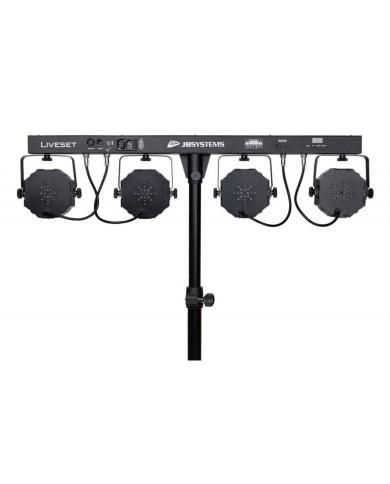 impianto luci per feste Karaoke effetti luce efficaci minimo ingombro