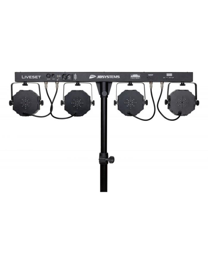 impianto luci per feste Karaoke effetti luce efficaci minimo ingombro