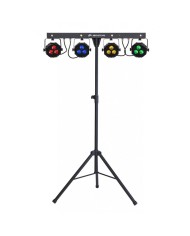 Impianto luci 4 proiettori RGB