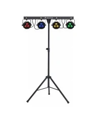 Impianto luci 4 proiettori RGB