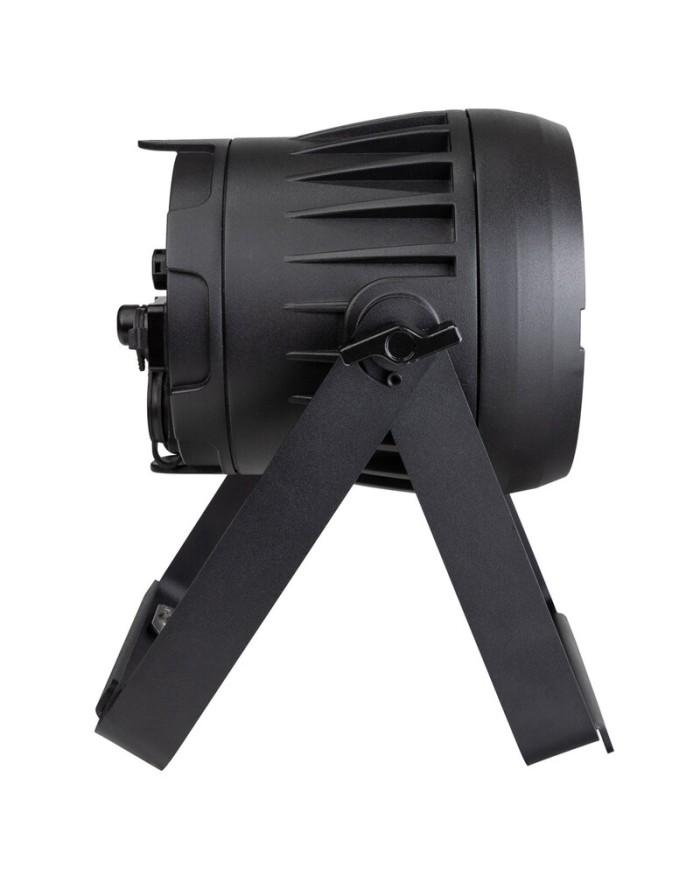 Proiettore a batteria: doppie staffe, batterie DMX wireless integrato