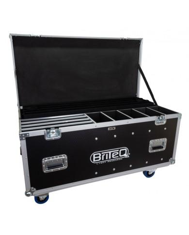 Flightcase for 4 complete BT-AKKUPOLE
