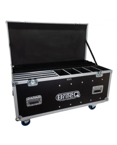 Flightcase for 4 complete BT-AKKUPOLE