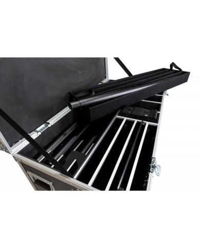 Flightcase for 4 complete BT-AKKUPOLE