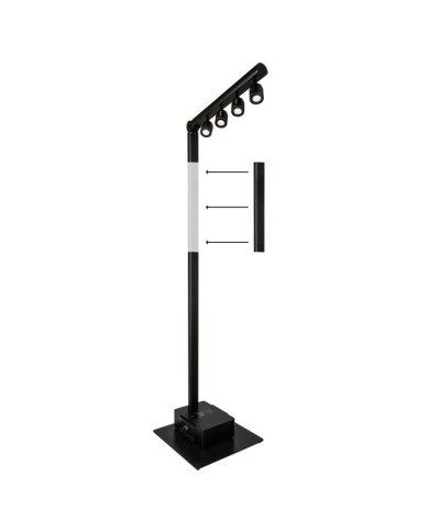 50 cm extension bar for BTI-AKKUPOLE BLACK