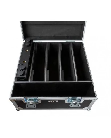 Flightcase for 4 x BT-AKKUBAR