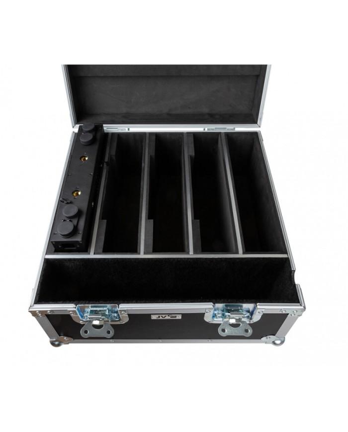 Flightcase for 4 x BT-AKKUBAR