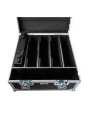 Flightcase for 4 x BT-AKKUBAR