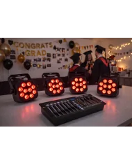 Impianto Luci Alta Potenza per Dj Set, Feste o Party anche UV