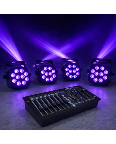 Impianto Luci Alta Potenza per Dj Set, Feste o Party anche UV