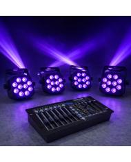 Impianto Luci Alta Potenza per Dj Set, Feste o Party anche UV