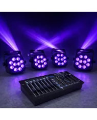 Impianto Luci Alta Potenza per Dj Set, Feste o Party anche UV