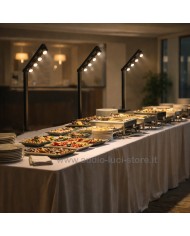 illuminare tavoli catering