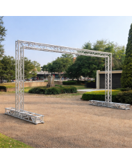 Struttura americana per pubblicità 3,00mt largo 5,00mt autoportante