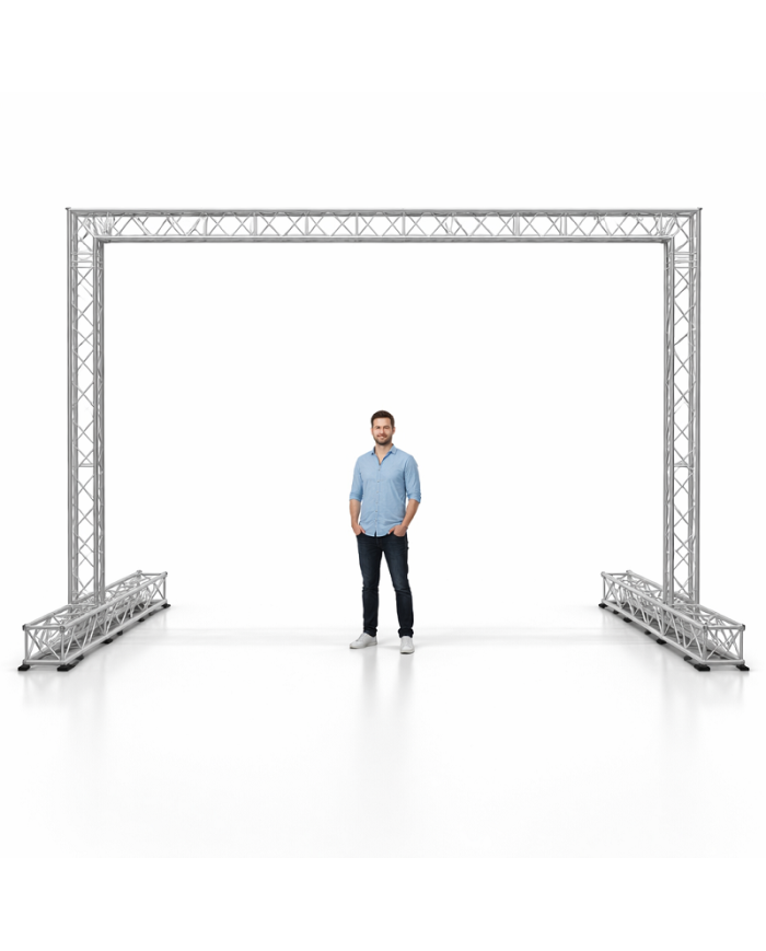 Struttura americana per pubblicità 3,00mt largo 5,00mt autoportante