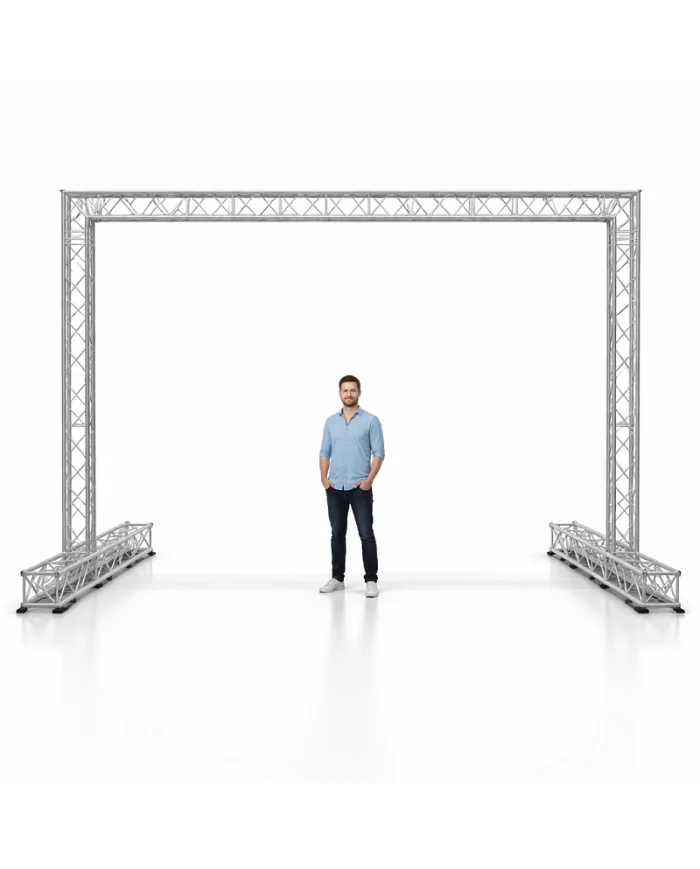 Struttura americana per pubblicità 3,00mt largo 5,00mt autoportante