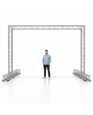 Struttura americana per pubblicità 3,00mt largo 5,00mt autoportante