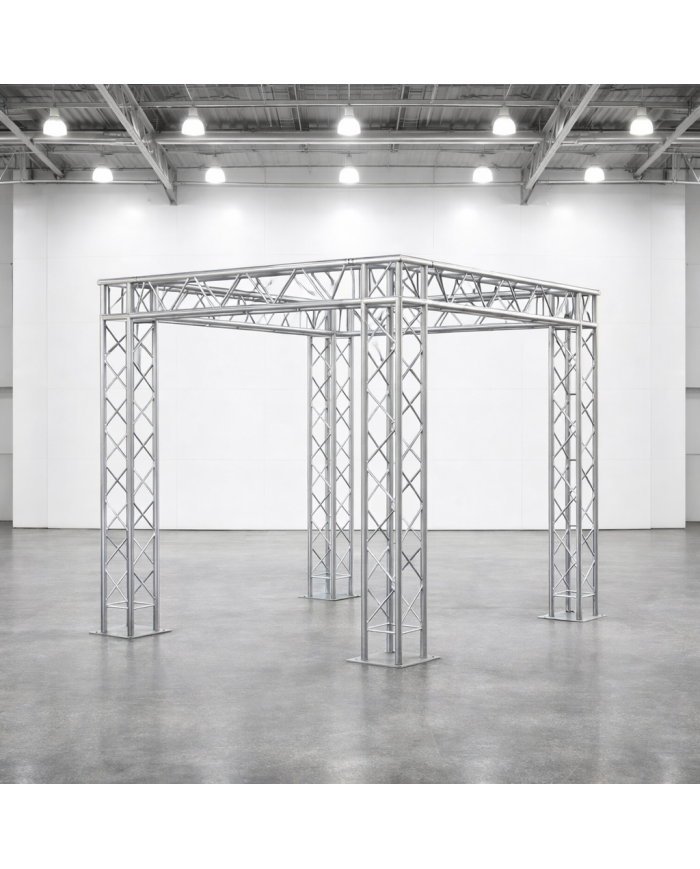 Struttura americana stand, esposizioni, mostre e fiere. Trasportabile