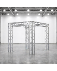 Struttura americana stand, esposizioni, mostre e fiere. Trasportabile