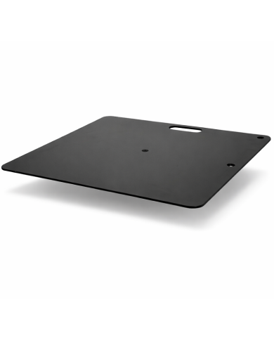 Base 450 x 450 mm per strutture con tende divisorie in tessuto