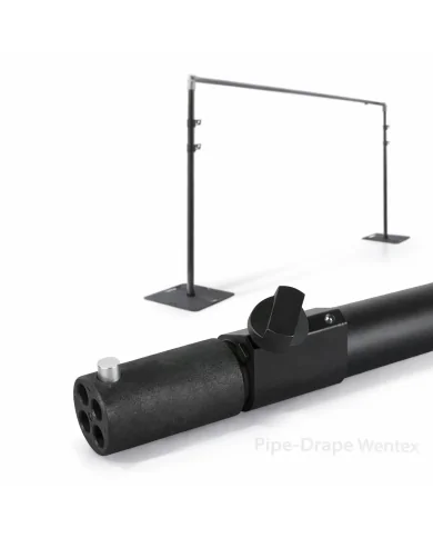 Alzata telescopica 2 vie 120(h) -180(h)cm Pipe & Drape