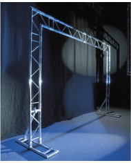 Traliccio americana alluminio per carichi fino a 250 kg: Mobile Dj Truss