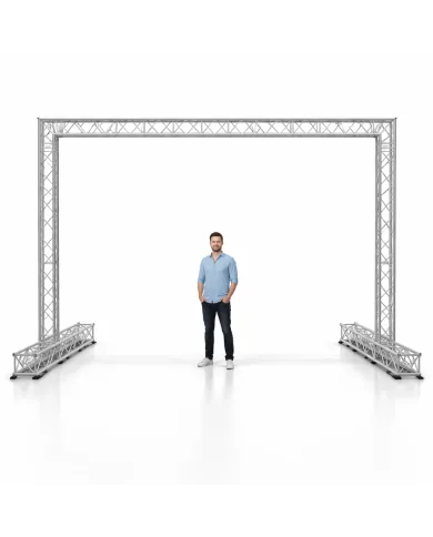 Straight 3000mm GQ30300: Truss alluminio 3 metri