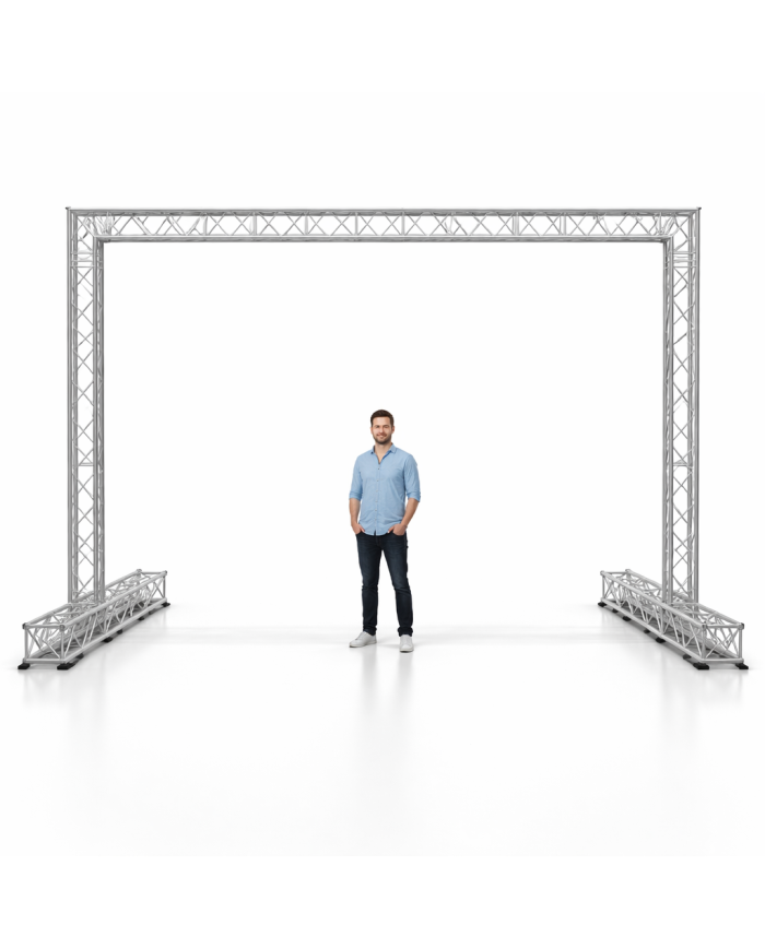 Straight 2000mm GT30200: tralicci modulari alluminio