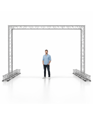 Straight 2000mm GT30200: tralicci modulari alluminio