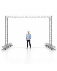 Straight 2000mm GT30200: tralicci modulari alluminio